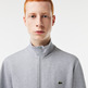 SUDADERA CON CREMALLERA EN FELPA CEPILLADA HOMBRE LACOSTE