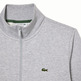 SUDADERA CON CREMALLERA EN FELPA CEPILLADA HOMBRE LACOSTE