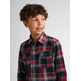 CAMISA NIÑO PETROL INDUSTRIES DE CUADROS
