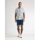 CAMISA DE MANGA CORTA HOMBRE PETROL INDUSTRIES ESTAMPADA