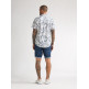 CAMISA DE MANGA CORTA HOMBRE PETROL INDUSTRIES ESTAMPADA
