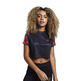 CAMISETA MUJER  SIKSILKK MAJESTIC CROP TEE