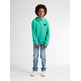 SUDADERA CON CAPUCHA NIÑO PETROL INDUSTRIES CON LOGO BORDADO