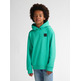 SUDADERA CON CAPUCHA NIÑO PETROL INDUSTRIES CON LOGO BORDADO