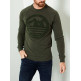 SUDADERA HOMBRE  PETROL SWEATER R-NECK