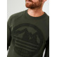 SUDADERA HOMBRE  PETROL SWEATER R-NECK