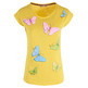 CAMISETA ESTAMPADA CON PEDRERÍA MUJER YES ZEE