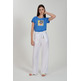 CAMISETA MUJER YES ZEE T-SHIRT DONNA SCOLLO A MADONNA