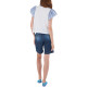 CAMISETA MUJER  YES ZEE T-SHIRT DONNA GIROCOLLO, MANIC