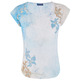 CAMISETA MUJER YES ZEE T-SHIRT DONNA SMANICATA, STAMP