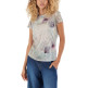 CAMISETA MUJER  YES ZEE T-SHIRT DONNA GIROCOLLO, M/C,S