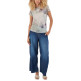 CAMISETA MUJER  YES ZEE T-SHIRT DONNA GIROCOLLO, M/C,S
