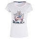CAMISETA ESTAMPADA CON DETALLES BRILLANTES MUJER YES ZEE