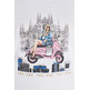 CAMISETA ESTAMPADA CON DETALLES BRILLANTES MUJER YES ZEE
