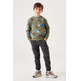 SUDADERA NIÑO GARCIA JEANS ESTAMPADO ALL OVER