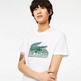 CAMISETA EN PUNTO DE ALGODÓN CON ESTAMPADO HOMBRE LACOSTE
