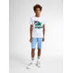 CAMISETA NIÑO PETROL INDUSTRIES ESTAMPADO PALMERAS