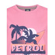 CAMISETA NIÑO PETROL INDUSTRIES ESTAMPADO PALMERAS