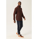JERSEY CON CREMALLERA EN EL CUELLO HOMBRE GARCIA JEANS