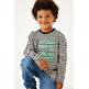 CAMISETA DE MANGA LARGA A RAYAS NIÑO GARCIA JEANS