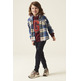 SOBRECAMISA ESTAMPADA A CUADROS NIÑO GARCIA JEANS
