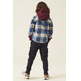 SOBRECAMISA ESTAMPADA A CUADROS NIÑO GARCIA JEANS