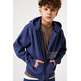 SUDADERA CON CAPUCHA NIÑO GARCIA JEANS CIERRE CREMALLERA