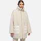 ABRIGO OVERSIZE EN TEJIDO BLOUCLE MUJER GEOX CALITHE