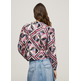 SUDADERA CON ESTAMPADO PATCHWORK MUJER PEPE JEANS LEIA