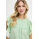 BLUSA FLUIDA MUJER PEPE JEANS MANGA MARIPOSA