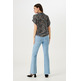 CAMISA DE MANGA CORTA CON ESTAMPADO FLORAL MUJER GARCIA JEANS