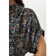 CAMISA DE MANGA CORTA CON ESTAMPADO FLORAL MUJER GARCIA JEANS