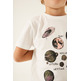 CAMISETA CON ESTAMPADO DE PLANETAS NIÑO GARCIA JEANS