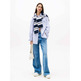 CAMISA OVERSIZE MUJER TOMMY JEANS A RAYAS