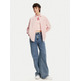 CAMISA DE RAYAS MUJER TOMMY JEANS DE LINO FIT HOLGADO