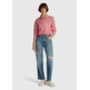 CAMISA DE RAYAS MUJER TOMMY JEANS DE POPELÍN FIT REGULAR