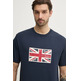 CAMISETA HOMBRE PEPE JEANS BANDERA ESTAMPADA FIT REGULAR