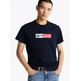 CAMISETA HOMBRE TOMMY JEANS LOGO DISTINTIVO FIT SLIM