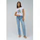 CAMISETA MUJER SALSA JEANS ESTAMPADO FLORAL
