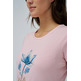 CAMISETA MUJER SALSA JEANS ESTAMPADO FLORAL Y LENTEJUELAS