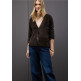 CÁRDIGAN PUNTO SUAVE MUJER STREET ONE CUELLO PICO