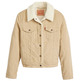 CAZADORA TRUCKER MUJER LEVIS DE PANA ORIGINAL SHERPA