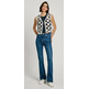 CHALECO DE CROCHET MUJER PEPE JEANS DISEÑO FLORAL