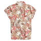 CAMISA DE MANGA CORTA CON ESTAMPADO TROPICAL MUJER GARCIA JEANS