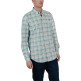 HOMBRE CAMISA POPELIN CUADROS VERDE