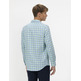 HOMBRE CAMISA POPELIN CUELLO BOTON CU AZULMULT