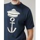 CAMISETA HOMBRE  ALTONADOCK CAMISETA AZUL MARINO