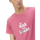 HOMBRE CAMISETA  EL MAR TODO LO-CURA ROSA CHI