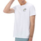 HOMBRE CAMISETA ESTAMPADO DAILY ROUTI BLANCO P