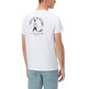 HOMBRE CAMISETA ESTAMPADO DAILY ROUTI BLANCO P